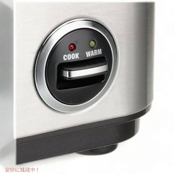 【中古】(未使用品)Cuisinart CRC 炊飯器 8-Cup シルバー CRC800E | GoodLifeStore (未使用･未開封品)Cuisinart CRC 炊飯器 8-Cup シルバー CRC800E