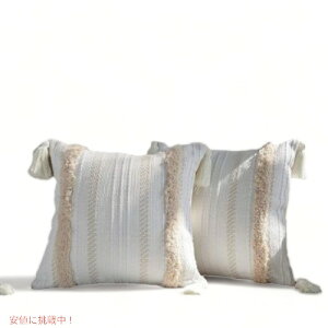 2�Z�b�g �N�b�V�����J�o�[ �{�w�~�A�� Tufted Square Cream�@�C�O�G�݁@�A�����J�G�� Founder�����͂�!