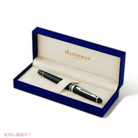 Waterman Expert Gift Box includes Fine Nib Chrome Trim Roller Ba Founderがお届け!