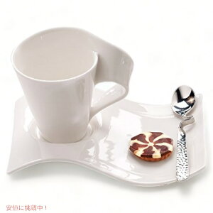 Villeroy & Boch �������ȃR�[�q�[�}�O�@�R�[�q�[�}�O�Z�b�g�@�X�v�[���t���@New Wave Caffe Mugs