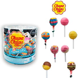 チュッパチャプス キャンディ クレモサ アソート 60個入り Chupa Chups Cremosa Lollipops まとめ買い