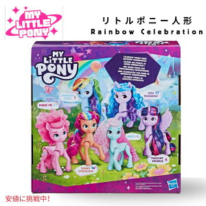 }Cg|j[ My Little Pony C{[Zu[V 6|j[ jR[̂ Rainbow Celebration 6 Pony Unicorn Toys