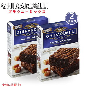 �y2�z�M���f�� Ghirardelli �u���E�j�[�~�b�N�X ���L�������� Brownie Mix flavor Salted Caramel 16oz �A�����J ���َq