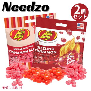 Needzo �j�[�h�] Sizzling Cinnamon Jelly Beans and Unbearably Hot Gummy Bears �V�Y�����O �V�i���� �W�F���[�r�[���Y �h���O�~ �x�A 3oz