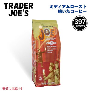 Trader Joes g[_[W[Y Medium Roast Ground Coffee 397g ~fBA [Xg R[q[ ҂ 14oz