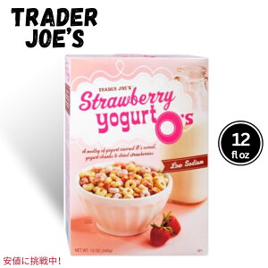 Trader Joefs g[_[W[Y Strawberry Yogurt O's Xgx[ [Og I[Y VA 12 Oz