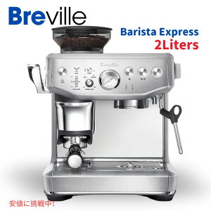 Breville ur oX^ Barista GNXvX CvX GXvb\}V Express Impress Espresso Machine Brushed Stainless Steel BES876BSS