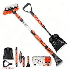 }[ Mallory ACXXN[p[ƐLkXm[uV Ⴉ ق Ice Scraper and Extendable Snow Brush Snow Broom