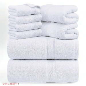 [gsA ^IZbg 8 zCg Rbg oX^I 2 nh^I 2 EHbVNX 4 Utopia Towels 8-Piece Premium Towel Set