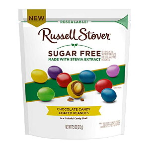 Russell Stover Sugar Free Chocolate Candy Coated Peanut �c