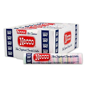 Necco, The Original Candy Wafers, 2oz Rolls - 24ct Disp …