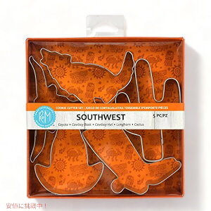 �T�E�X�E�G�X�g�N�b�L�[�J�b�^�[5�s�[�X�Z�b�g Southwest Cookie Cutters