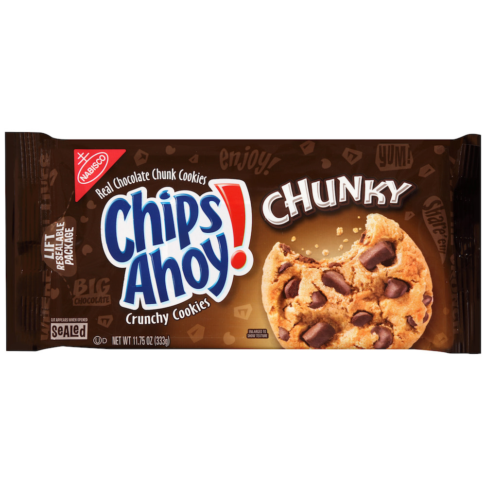 大きめのチョコレートチップが入ったクッキー Chips Ahoy Chunky Chocolate Chip Cookies 333g チョコレートチップ 毎日がバーゲンセール チャンキー チップスアホイ 11.75oz クッキー 超目玉