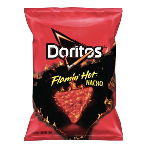 Doritos Flamin' Hot Nacho Cheese Flavored Tortilla Chips / �h���g�X �g���e�B�[���`�b�v�X �t���[�~�� �z�b�g�i�`���`�[�Y�� 262.2g(9.75oz)