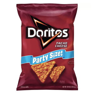 Doritos Nacho Cheese Flavored Tortilla Chips / �h���g�X �g���e�B�[���`�b�v�X �i�`���`�[�Y�� �p�[�e�B�T�C�Y 439.4g(15.5oz)