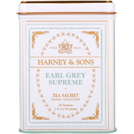 ハーニー＆サンズ Harney & Son's 【Earl Grey Supreme 】アールグレイ・シュプリーム ティーバッグ20個入り