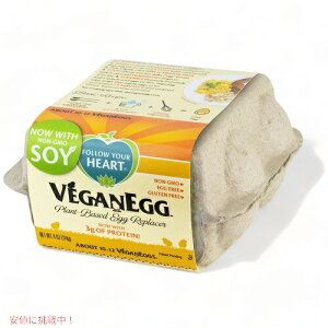 ̑piI r[GbO with SOY 114g / VeganEgg with Soy by Follow Your Heart, 4oz Carton Egg Replacer