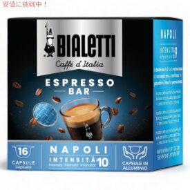 ビアレッティ 6822 ミニエクスプレス コーヒーカプセル Bialetti Napoli ナポリ 16個入り