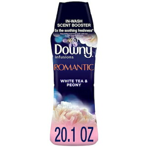 ダウニー Downy インフュージョン セントブースター ビーズ ロマンティックなホワイトティとピオニーの香り 20.1oz(569.8g) / Infusions Scent Booster Romantic