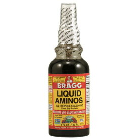 ブラグ リキッドアミノ 天然醤油代替 180 ml Bragg Liquid Aminos Natural Soy Sauce Alternative 6 fl oz