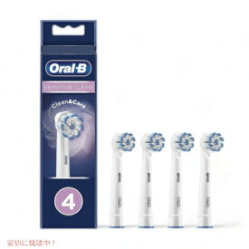 オーラルB 替えブラシ やわらか極細毛ブラシ Sensitive Clean 4本セット センシティブクリーン Oral-B Toothbrush Heads 電動歯ブラシ