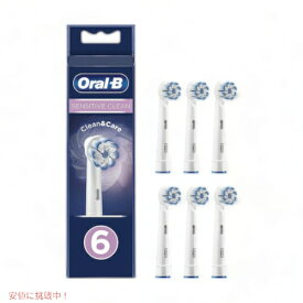 オーラルB 替えブラシ やわらか極細毛ブラシ Sensitive Clean 6本セット センシティブクリーン Oral-B Toothbrush Heads 電動歯ブラシ