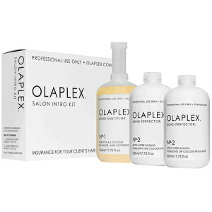 ��OLAPLEX�� Salon Intro Kit No.1 and No.2(x2) 17.75 fl oz / �I���v���b�N�X �T���� �C���g���L�b�g No.1(525mlx1) + No.2(525mlx2) 140��