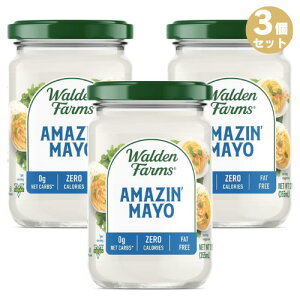 3Zbg Walden Farms [J[ A[WO} 12oz/340g }l[Y b RXe[[ Oet[ B[ Amazin Mayo'