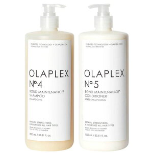 Olaplex IvbNX Vv[ RfBVi[ e1000ml wAPAZbg No. 4 _[WwAp Shampoo and Conditioner Set