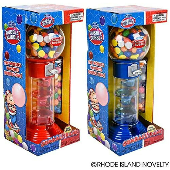 Dubble Bubble® Spiral Fun Gumball Machine Bank