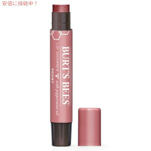 BURT'S BEES Lip Shimmer Peony�@�o�[�c�r�[�Y�@���b�v�V�}�[�@�s�I�j�[�@2.55g