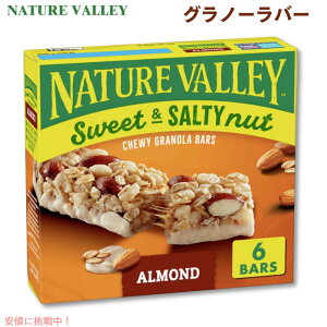 �l�C�`���[�o���[ �X�E�B�[�g���\���e�B �i�b�c �A�[�����h �O���m�[���o�[ 6���� Nature Valley Sweet & Salty Almond Granola Bar 1.2oz x 6ct