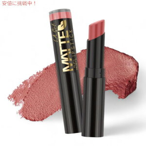 L.A. GIRL Matte Flat Velvet Lipstick L.A. GIRL �}�b�g�t���b�g�x���x�b�g ���b�v�X�e�B�b�N [GLC813 Hush �n�b�V��]