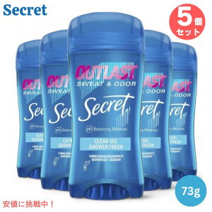 5ZbgIV[Nbg AEgXg NAWF V[tbV̍ 73g / Secret Outlast Clear Gel Deodorant [Shower Fresh] 2.6oz
