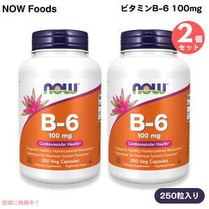 y2z NOW Foods iEt[Y r^~B-6 100mg 250 xWJvZ #0458 Vitamin B-6 100mg 250 Veg Capsules