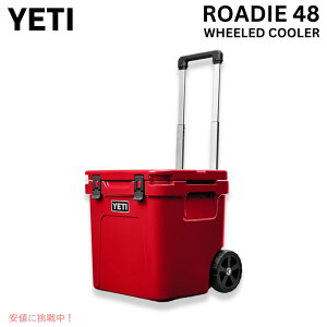 YETI CGeB [fB 48 zC[t N[[{bNX XL[bh ROADIE 48 Wheeled Cooler RESCUE RED