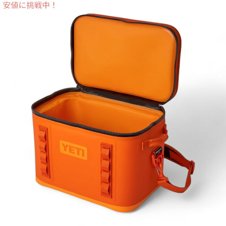 楽天市場】YETI Hopper Flip18 Soft Cooler King Crab Orange 