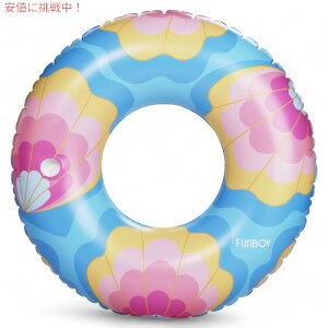 FUNBOY  50C` Ct[^u `[ut[g  [}[ChVF] Giant Inflatable Tube Float Large Mermaid Shells