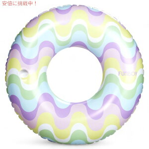 FUNBOY  50C` Ct[^u `[ut[g  [70N EF[ug] Giant Inflatable Tube Float Large 70's Wave Retro
