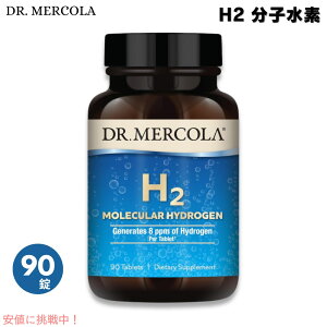 Dr. Mercola hN^[R H2qf 90i90񕪁j H2 Molecular Hydrogen, 90 Servings (90 Tablets)