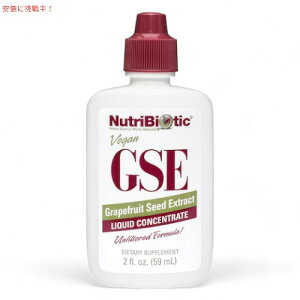 Nutribiotic Maximum GSE Liquid Concentrate 2oz. / j[goCIebN GSELbh RZg[g O[vt[cqGLX 59ml