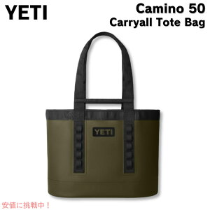 YETI �C�G�e�B �J�~�m50 �L�����[�I�[�� �I���[�u/�u���b�N Camino 50 Carryall Tote Bag Olive/Black