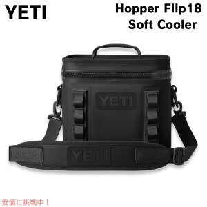 YETI �C�G�e�B �z�b�p�[ Flip8 �\�t�g�N�[���[ �u���b�N �N�[���[�o�b�O Hopper Flip8 Portable Soft Cooler Black