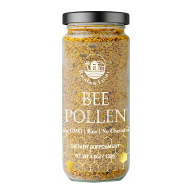 生ビーポーレン Bee Pollen 非加熱　蜜蜂花粉 　無香料　無着色 遺伝子組み換え不使用 NON-GMO レインボーファームズ
