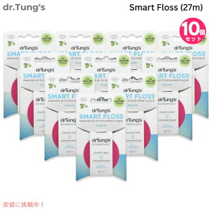 ZbgDr Tung's Smart FlosshN^[^O X}[gtX 30Yards (Fws)10 ԃN[i[ DentalFloss ԃtX f^tX