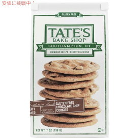 Tate's Bake Shop Gluten Free Chocolate Chip Cookies - 7oz / テイツ・ベイクショップ グルテンフリー チョコレートチップ クッキー 198g x 1個