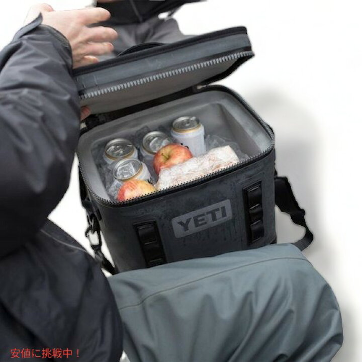 楽天市場】YETI Hopper Flip12 Soft Cooler, CHARCOAL / イエティ 