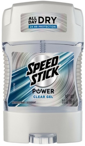 クリアジェルタイプのデオドラント 24時間プロテクション オンラインショッピング Speed Stick Anti-Perspirant Deodorant Power Clear 格安 価格でご提供いたします Gel スピードスティック クリアジェル デオドラント スティックタイプ パワー oz 3 85g