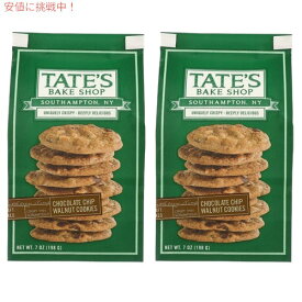 【2個セット】Tate's Bake Shop Chocolate Chip Walnut Cookies - 7oz / テイツ・ベイクショップ チョコレートチップ ウォールナッツ クッキー 198g