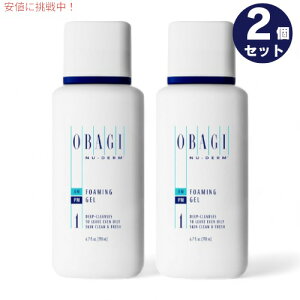 2�Z�b�g �I�o�W �j���[�_�[�� �t�H�[�~���O�W�F�� OBAGI NU-DERM FOAMING GEL 6.7oz